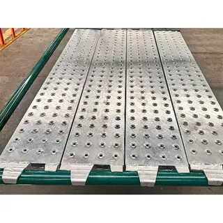Kwikstage Scaffolding Steel Board, Carbon Steel, 2 M, HDG